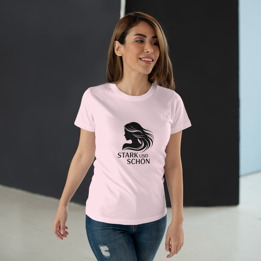 Stark und Schön Women's Tee — Strong & Beautiful Silhouette T-Shirt