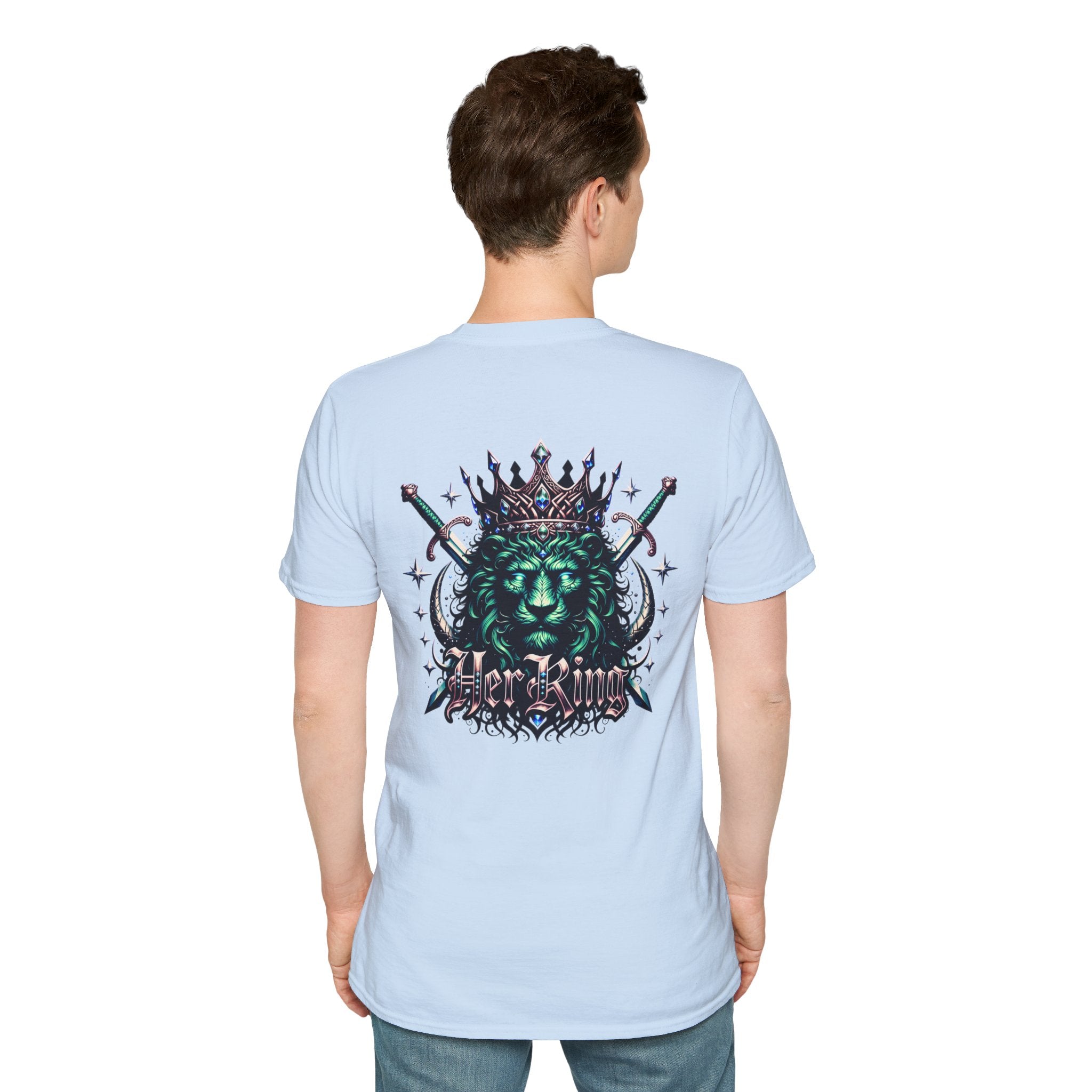 Lion Crown T-Shirt — "Her King"