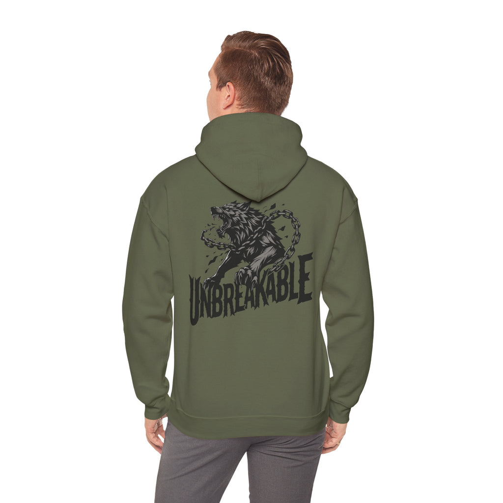 Unbreakable Wolf Hoodie