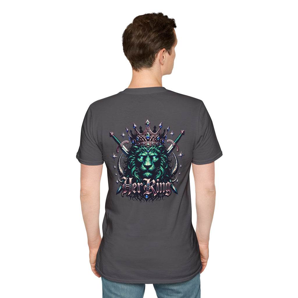 Lion Crown T-Shirt — "Her King"