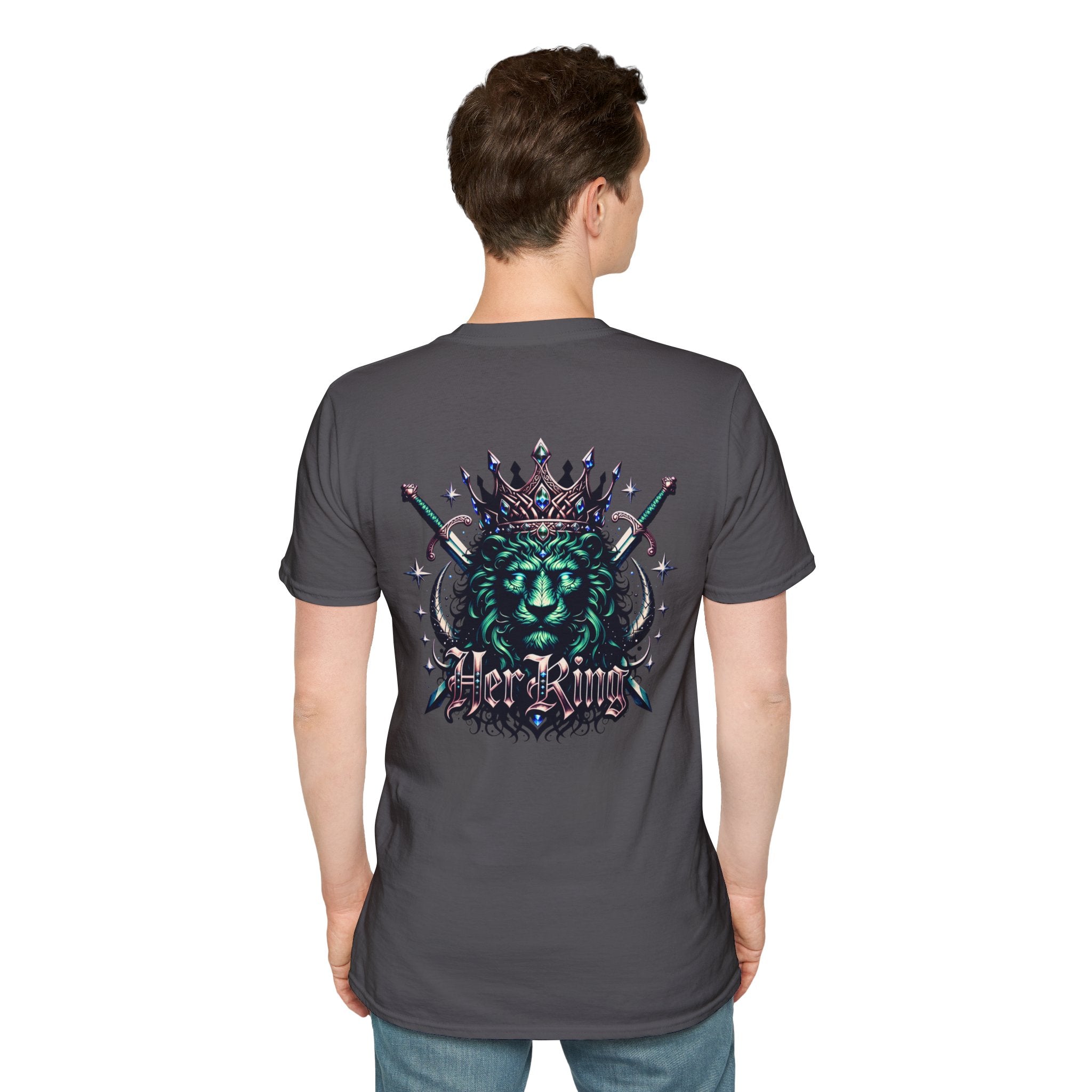 Lion Crown T-Shirt — "Her King"