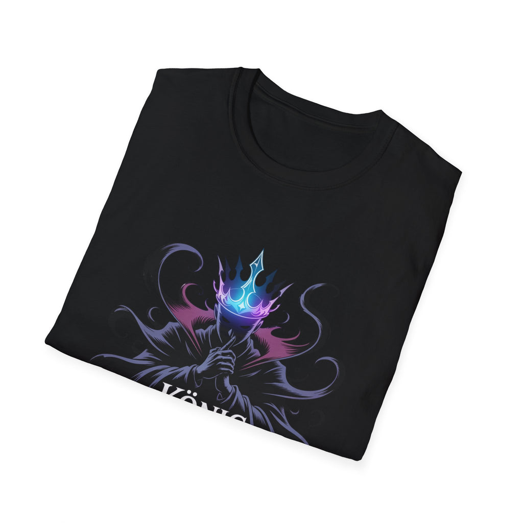 König der Nacht Graphic T-Shirt — Gothic Night King Crown Design