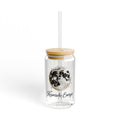 Moon Energy Sipper Glass, 455ml — Kosmische Energie Drinking Cup