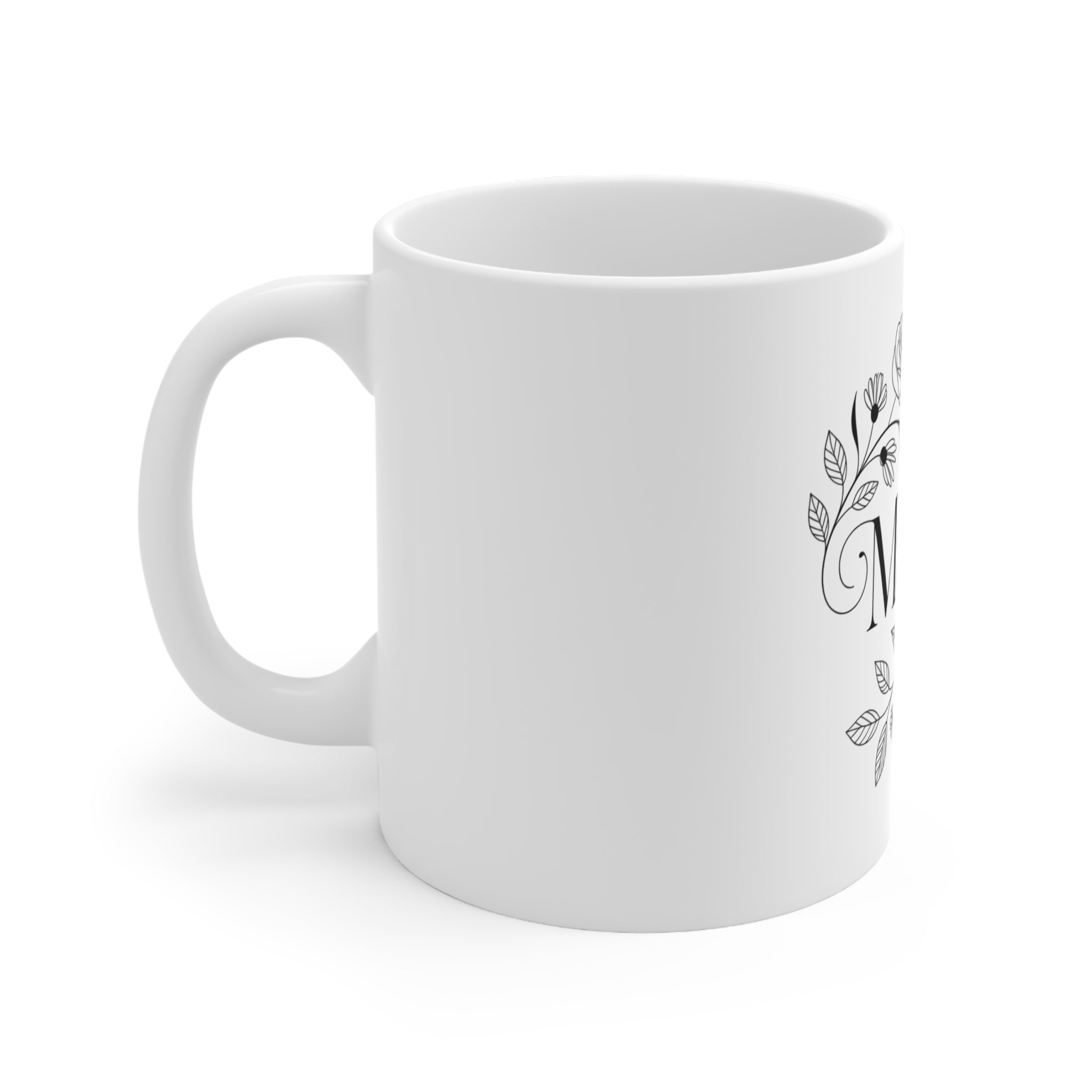 Mama Floral Keramik Tasse - 300ml