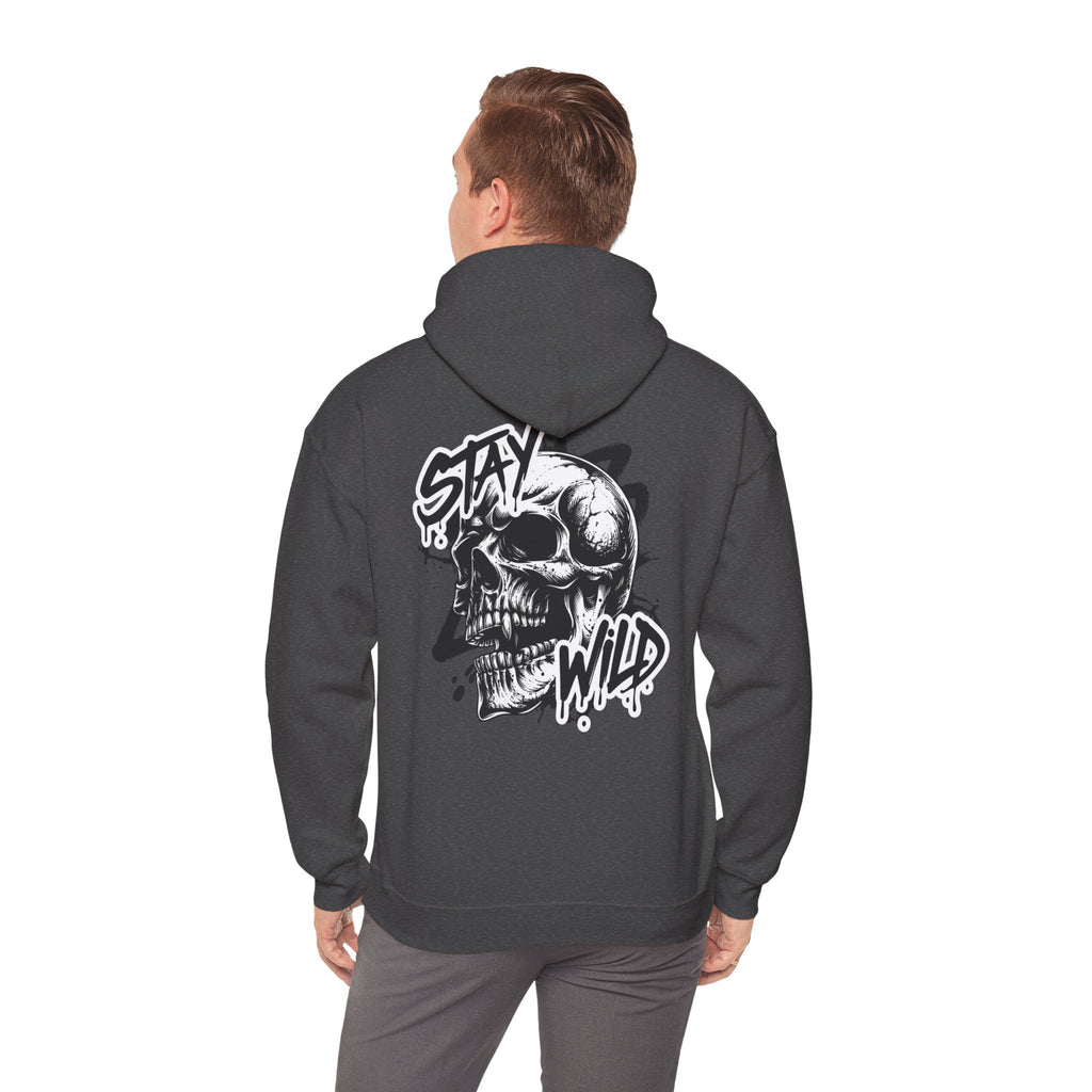 Stay Wild Skull Hoodie