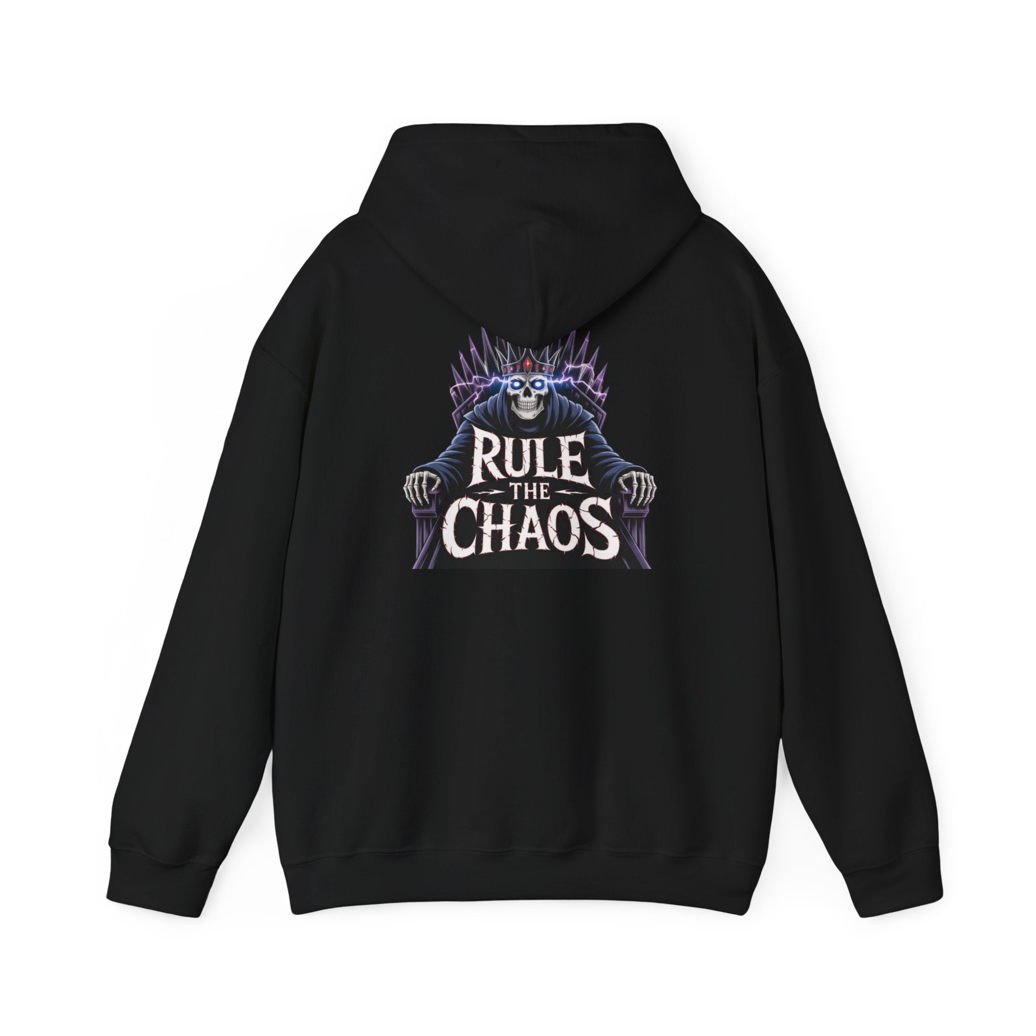 Rule the Chaos Hoodie — Fantasy Throne Graphic Hooded Sweatshirt