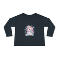 Toddler Long Sleeve Tee - Little Unicorn Cute Rainbow Graphic