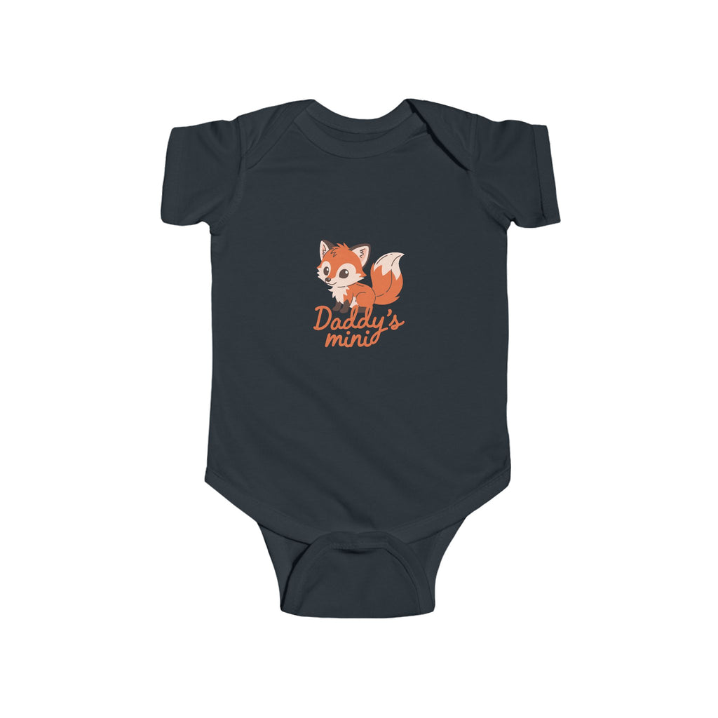 Daddy's Mini Fox Infant Bodysuit - Cute Baby Onesie Gift