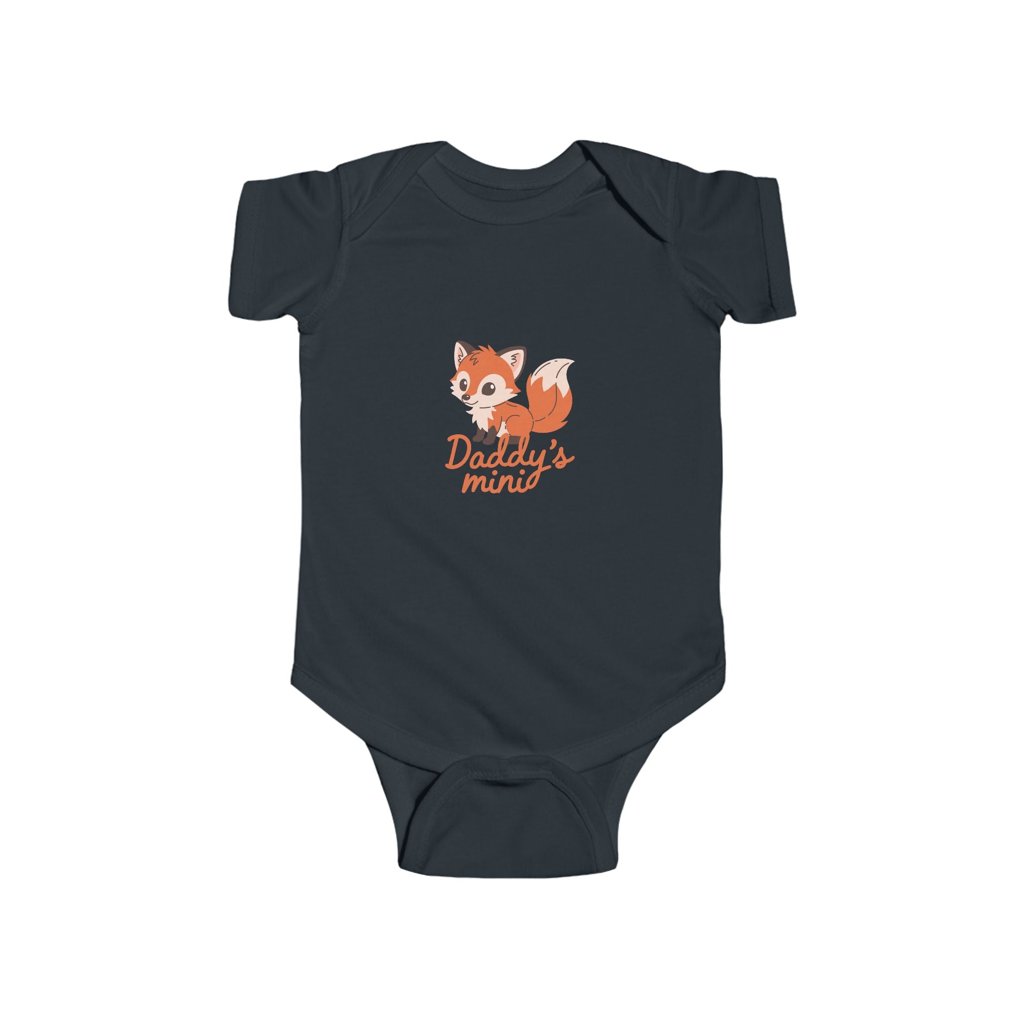 Daddy's Mini Fox Infant Bodysuit - Cute Baby Onesie Gift