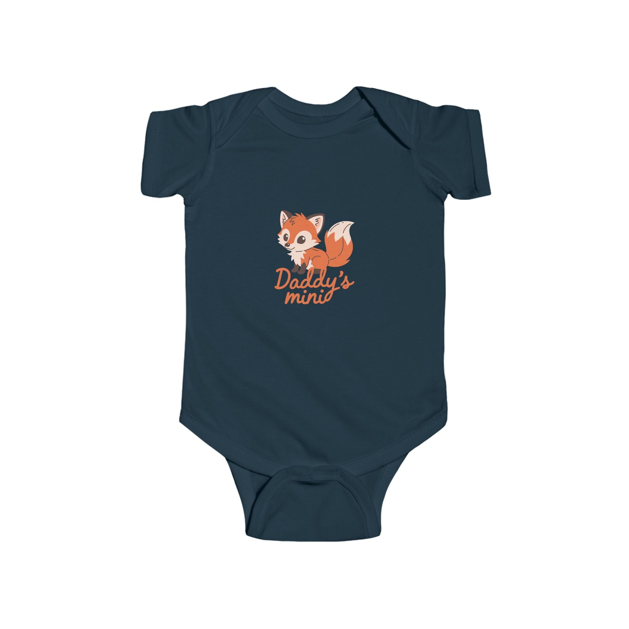 Daddy's Mini Fox Infant Bodysuit - Cute Baby Onesie Gift