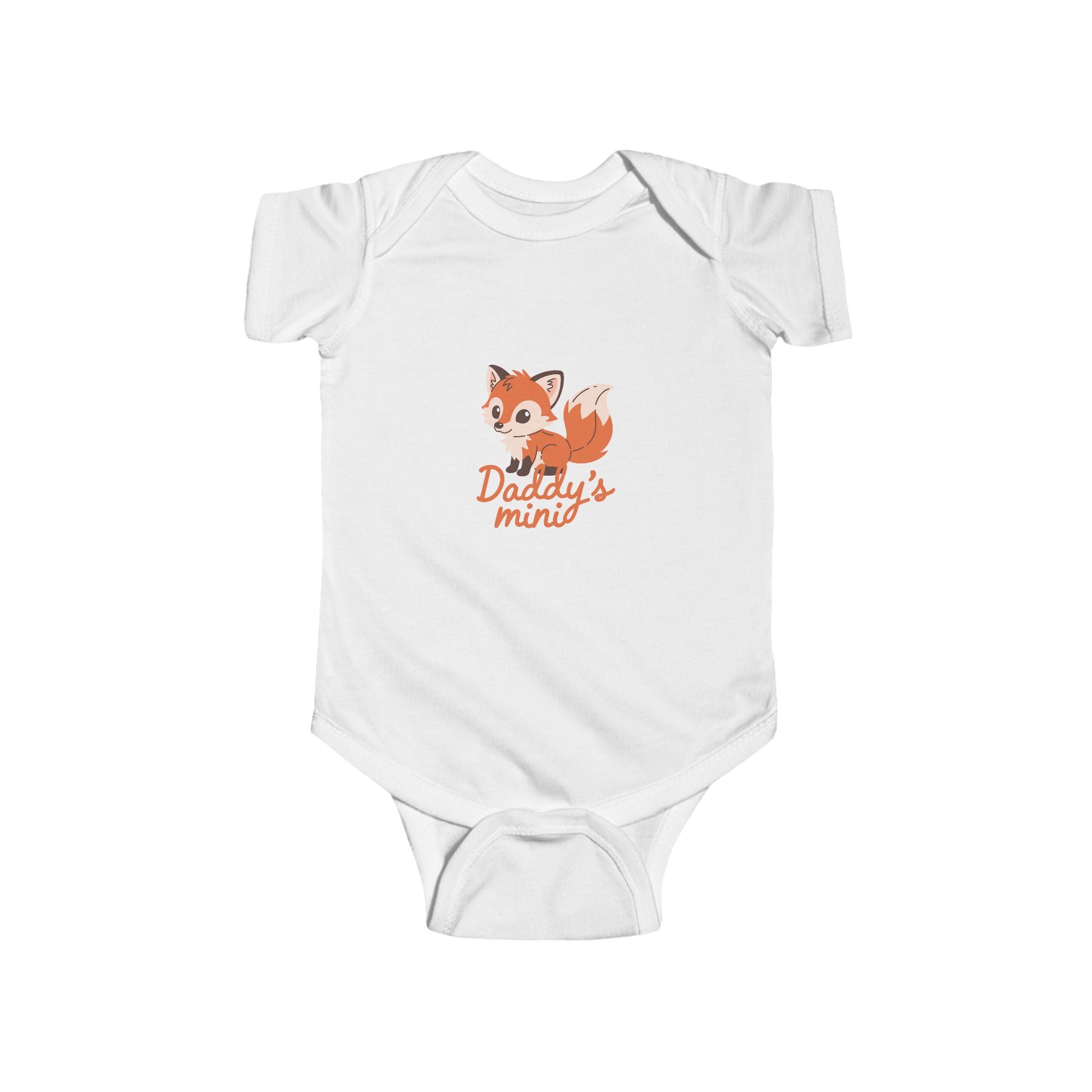 Daddy's Mini Fox Infant Bodysuit - Cute Baby Onesie Gift
