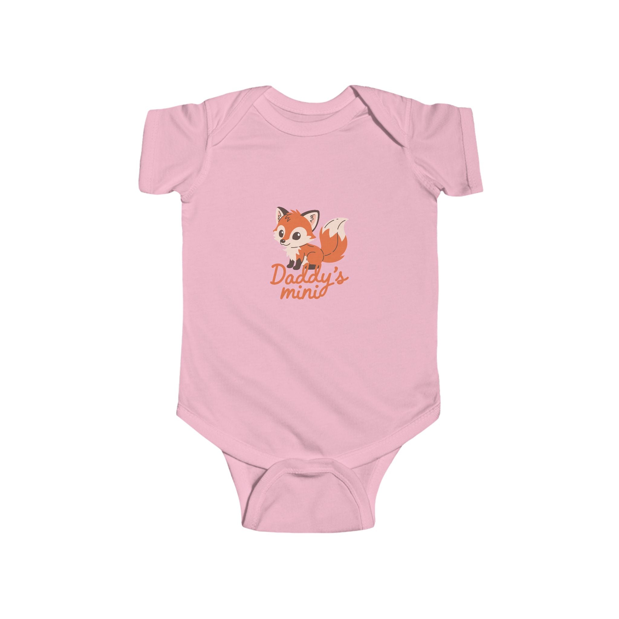 Daddy's Mini Fox Infant Bodysuit - Cute Baby Onesie Gift