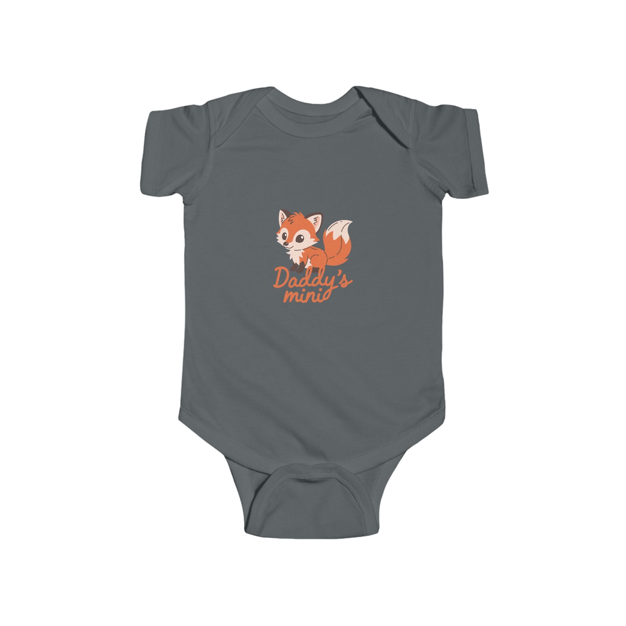 Daddy's Mini Fox Infant Bodysuit - Cute Baby Onesie Gift