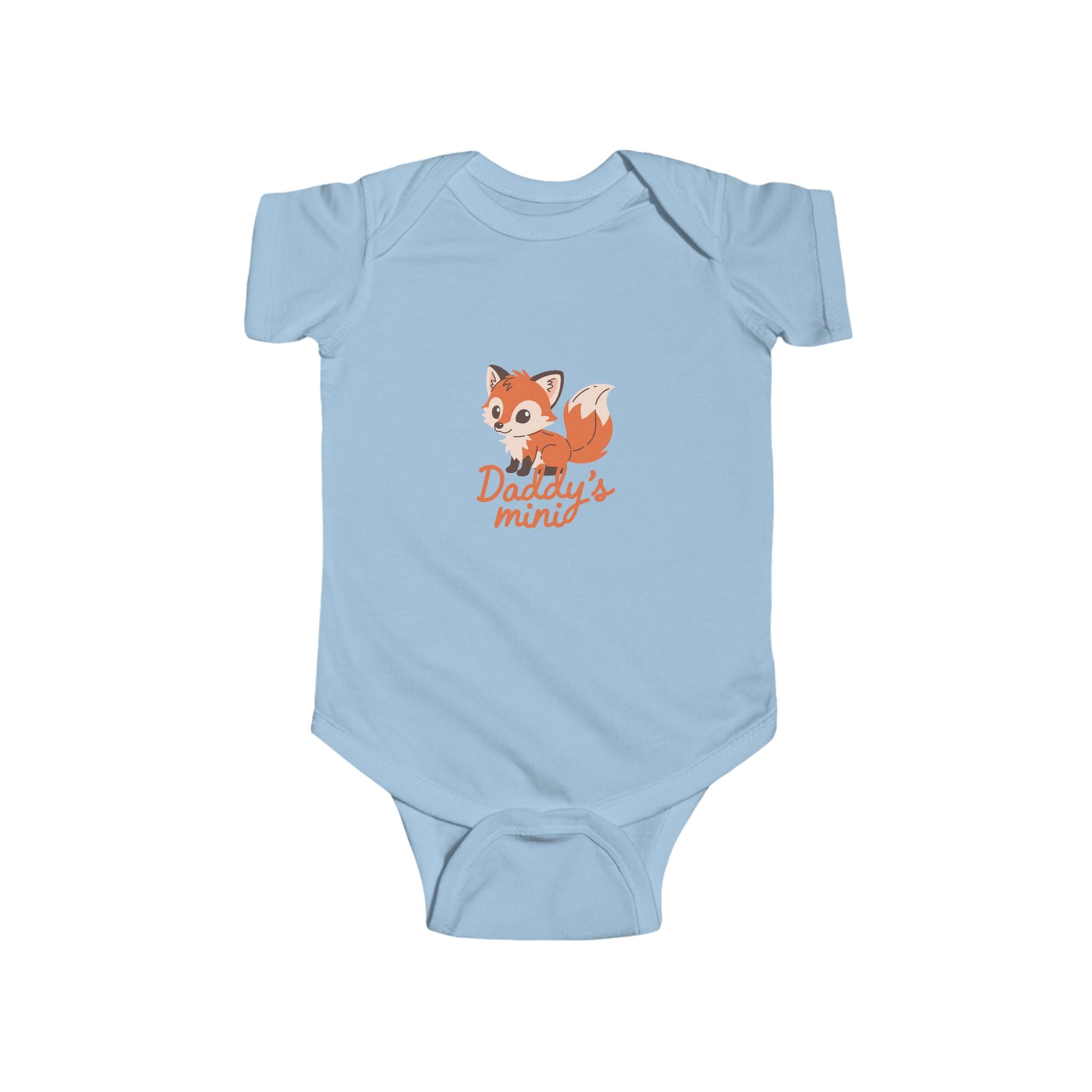 Daddy's Mini Fox Infant Bodysuit - Cute Baby Onesie Gift